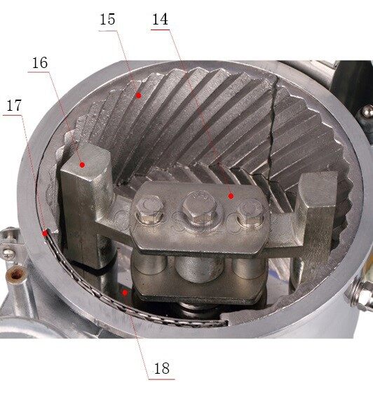yf3-1 powder grinder structure
